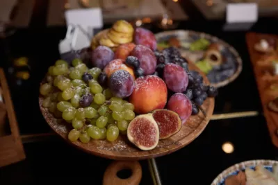 fruit pour accompagner plateau de charcuterie